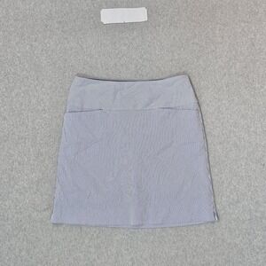 S.C.&CO. Women Skirt S/CH Blue Nylon Striped Tennis‎ Golf